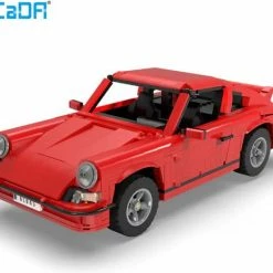 Cada Classic Sports Car (gemotoriseerd) - Design By M.Schlegel - Cada C61045W - Compatible Met De Bekende Merken - Bouwset, Constructieset - Motoren, Accu, Afstandsbediening - 1429 Onderdelen
