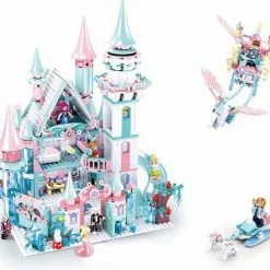 Sluban M38-B0789 IJs Kasteel - 1324 Bouwsteentjes - Compatibel Met Grote Merken - Bouwdoos -bouwsets Winkel 550x440 3