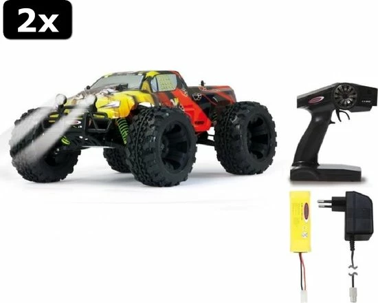 2x JAMARA RC-Cars Tiger LED EP 2,4 GHz 1:10 4 2x JAMARA RC-Cars Tiger LED EP 2,4 GHz 1:10 - Afbeelding 4
