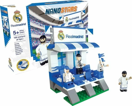 Megableu 7203 NanoStars - Tribune Real Madrid - Bouwspeelgoed 1 Megableu 7203 NanoStars - Tribune Real Madrid - Bouwspeelgoed