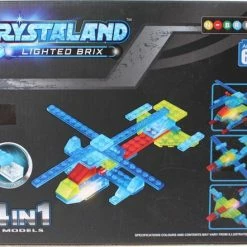 Johntoy Bouwpakket Crystaland 51-delig 99003