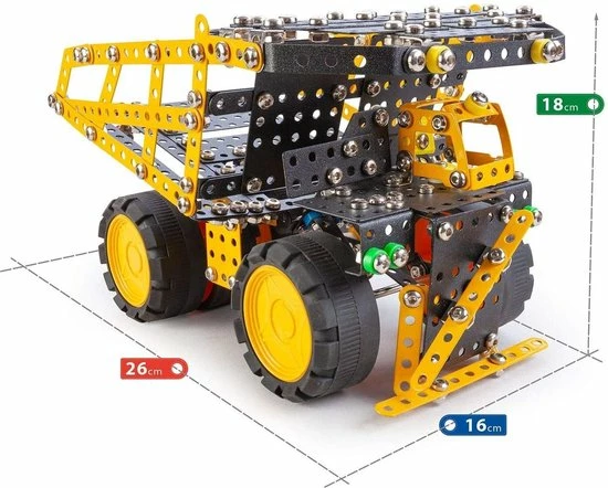 Alexander Toys Constructor PRO - Skip - 705pcs 3 Alexander Toys Constructor PRO - Skip - 705pcs - Afbeelding 3