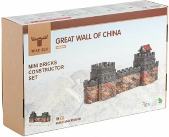 Wise Elk Mini Bricks Constructor Great Wall Of China 2 Wise Elk Mini Bricks Constructor Great Wall Of China - Afbeelding 2