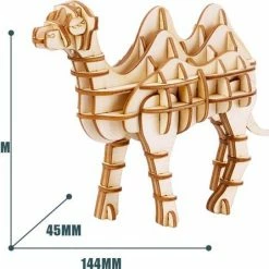 Robotime Modern 3D Houten Puzzel Kameel -bouwsets Winkel 550x446 3