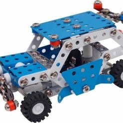 Metal Techno Bouwpakket Delta Police 15,5 Cm Staal Blauw/grijs 269-delig