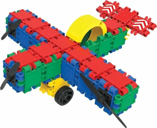 Clics Build & Play 8-in-1 Bouwblokken– DUURZAAM SPEELGOED Gemaakt Van GERECYCLEERDE Kunststof- Bouwset 5 In 1 - Speelgoed 4,5,6,7,8 Jaar Jongens En Meisjes- Educatief Speelgoed- Montessori Speelgoed- Constructie Speelgoed 7 Clics Build & Play 8-in-1 Bouwblokken– DUURZAAM SPEELGOED Gemaakt Van GERECYCLEERDE Kunststof- Bouwset 5 In 1 - Speelgoed 4,5,6,7,8 Jaar Jongens En Meisjes- Educatief Speelgoed- Montessori Speelgoed- Constructie Speelgoed - Afbeelding 7