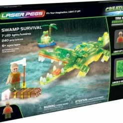 Laserpegs Laser Pegs Creatures Krokodil - Constructiespeelgoed -bouwsets Winkel 550x451 2