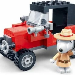 BanBao Snoopy Auto Geheimagent-7527