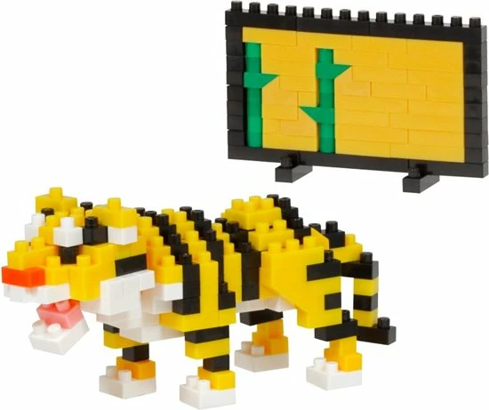 Nanoblock Chinese Zodiac: Tijger NBC-361 1 Nanoblock Chinese Zodiac: Tijger NBC-361