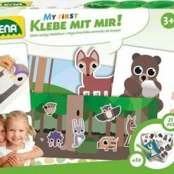 Lena - Knutselset- Plak Met Mij Bosdieren -bouwsets Winkel 550x462