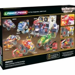 Laserpegs Laser Pegs Monster Truck Fire's Fury Rood - Constructiespeelgoed 12 Laserpegs Laser Pegs Monster Truck Fire's Fury Rood - Constructiespeelgoed -bouwsets Winkel 550x462 5