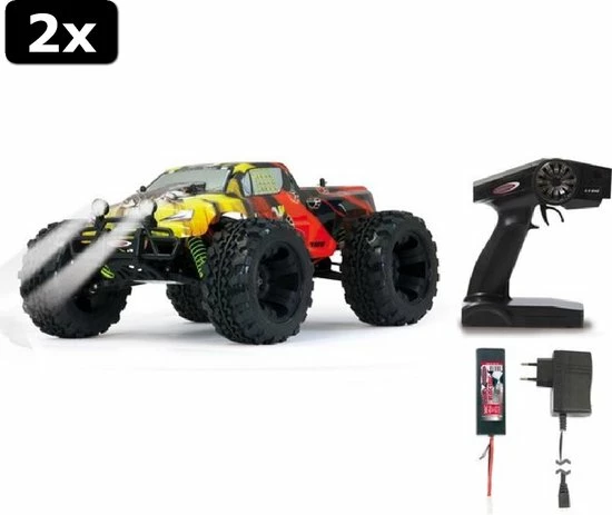 2x JAMARA RC-Cars Tiger LED EP 2,4 GHz 1:10 12 2x JAMARA RC-Cars Tiger LED EP 2,4 GHz 1:10 - Afbeelding 12