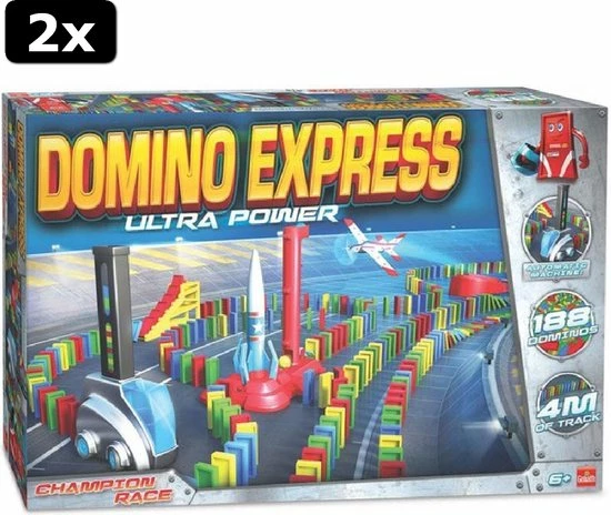 Goliath 2x Domino Express Ultra Power - Bouwset 1 Goliath 2x Domino Express Ultra Power - Bouwset