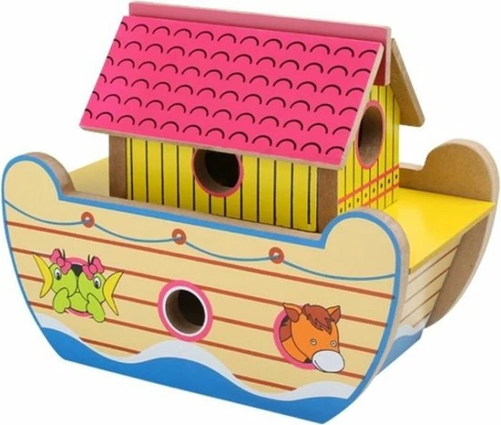 Small Foot Company Small Foot Bouwpakket Arc Van Noach Hout 2 Small Foot Company Small Foot Bouwpakket Arc Van Noach Hout - Afbeelding 2