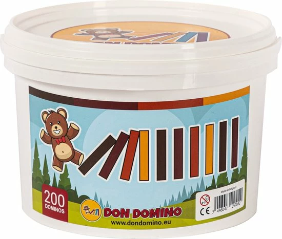 Domino Stenen Don Domino Herfst Kleurenmix (200 Steentjes) 2 Domino Stenen Don Domino Herfst Kleurenmix (200 Steentjes) - Afbeelding 2