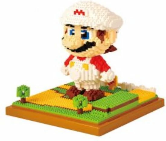 LNO Blocks Creboblocks Fireball Mario 1701 Nanoblocks 1 LNO Blocks Creboblocks Fireball Mario 1701 Nanoblocks