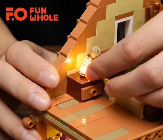 Polaza® Speelgoed Huis - Speelhuis - Huis - Huisje - Bouwstenen Voor Kinderen - Bouwstenen Speelgoed 5 Polaza® Speelgoed Huis - Speelhuis - Huis - Huisje - Bouwstenen Voor Kinderen - Bouwstenen Speelgoed - Afbeelding 5