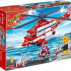 BanBao Brandweer Brandweer Helikopter - 8315 -bouwsets Winkel 550x478 5