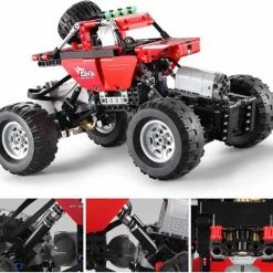 Cada Off-road Climbing Car (RC) - Cada C51041W - Compatible Met De Bekende Merken - Bouwdoos, Constructieset - Motoren, Accu, Afstandsbediening - DIY - 489 Onderdelen -bouwsets Winkel 550x480 2