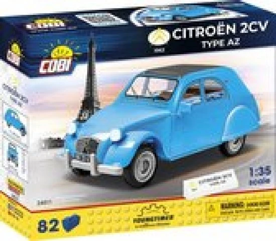 COBI | Youngtimer Collection | Citroen 2CV Type AZ (1962) | 24511 1 COBI | Youngtimer Collection | Citroen 2CV Type AZ (1962) | 24511