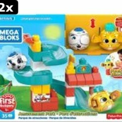 2x Mega Bloks Speelhuis - Constructiespeelgoed