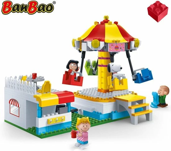 BanBao Snoopy Zweefmolen-7505 2 BanBao Snoopy Zweefmolen-7505 - Afbeelding 2