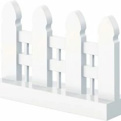 Iwallz Bouwpakket Hek Wit 15-delig