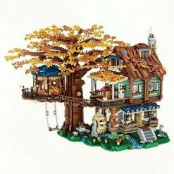 Loz, Diamond Blocks LOZ Fantasie No:1033 Tree House -bouwsets Winkel 550x499 1