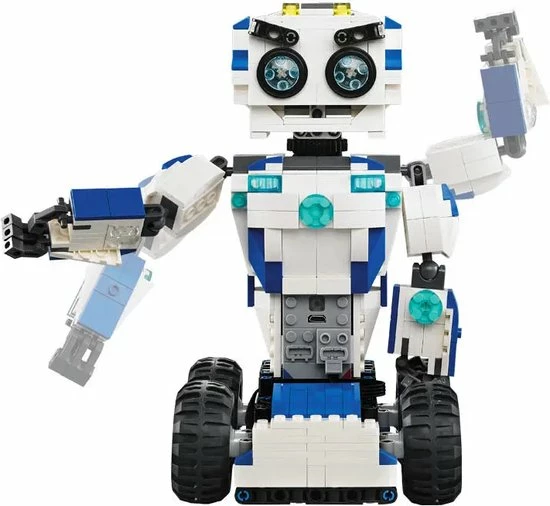 Cada DADA Robot (2 In 1) (RC) - Cada C51028W - Compatible Met De Bekende Merken - Bouwdoos, Constructieset - Motoren, Accu, Afstandsbediening - DIY - 606 Onderdelen 7 Cada DADA Robot (2 In 1) (RC) - Cada C51028W - Compatible Met De Bekende Merken - Bouwdoos, Constructieset - Motoren, Accu, Afstandsbediening - DIY - 606 Onderdelen - Afbeelding 7