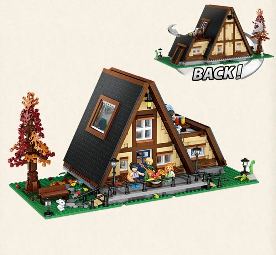 LOZ, Mini-blocks LOZ Fantasie No:1037 Tiny Cabin House 1 LOZ, Mini-blocks LOZ Fantasie No:1037 Tiny Cabin House