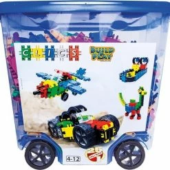 bouwsets Winkel 5 Clics Bouwblokken– DUURZAAM SPEELGOED Gemaakt Van GERECYCLEERDE Kunststof- Bouwset 25 In 1 - Speelgoed 4,5,6,7,8 Jaar Jongens En Meisjes- Educatief Speelgoed- Montessori Speelgoed- Constructie Speelgoed