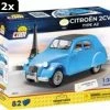 2x COBI | Youngtimer Collection | Citroen 2CV Type AZ (1962) | 24511