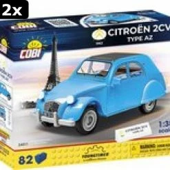 2x COBI | Youngtimer Collection | Citroen 2CV Type AZ (1962) | 24511
