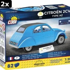 2x COBI | Youngtimer Collection | Citroen 2CV Type AZ (1962) | 24511 7 2x COBI | Youngtimer Collection | Citroen 2CV Type AZ (1962) | 24511 -bouwsets Winkel 550x512 13