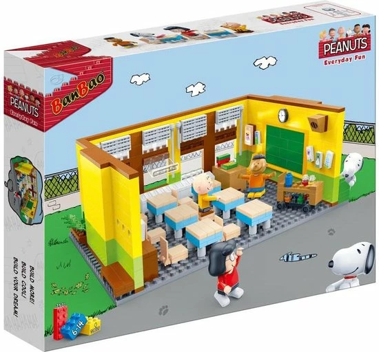 BanBao Snoopy Klaslokaal - 7501 2 BanBao Snoopy Klaslokaal - 7501 - Afbeelding 2