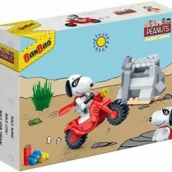 BanBao Snoopy Motorstunt-7533 9 BanBao Snoopy Motorstunt-7533 -bouwsets Winkel 550x513 1