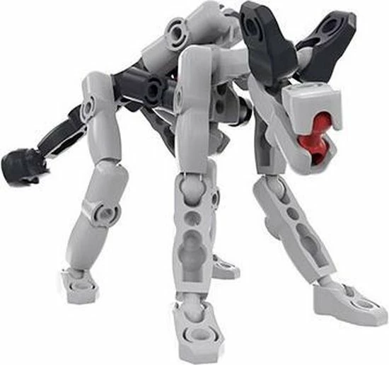 Zpiiel - FigZ Wolf - Constructiespeelgoed - Unieke Bouwelementen Met Kogelgewrichten - Creatief Spelen - Fijne Motoriek 1 Zpiiel - FigZ Wolf - Constructiespeelgoed - Unieke Bouwelementen Met Kogelgewrichten - Creatief Spelen - Fijne Motoriek