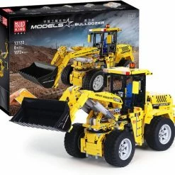 DW4Trading Wiellader Bulldozer - 4 Motoren Draadloos - 1582 Stukjes - Compatibel Met Grote Merken -bouwsets Winkel 550x518 13