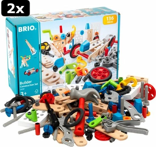2x BRIO Builder- Constructie Set - 34587 5 2x BRIO Builder- Constructie Set - 34587 - Afbeelding 5