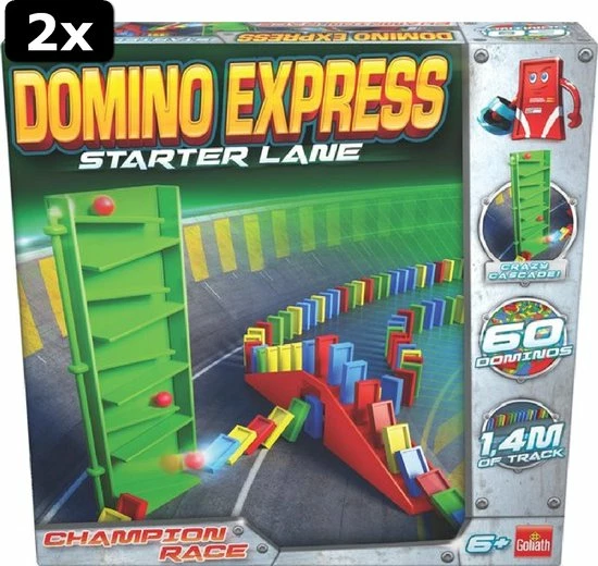 Goliath 2x Domino Express Starter Lane - Bouwset 6 Goliath 2x Domino Express Starter Lane - Bouwset - Afbeelding 6