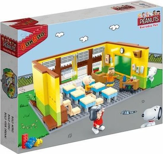 BanBao Snoopy Klaslokaal - 7501 6 BanBao Snoopy Klaslokaal - 7501 - Afbeelding 6