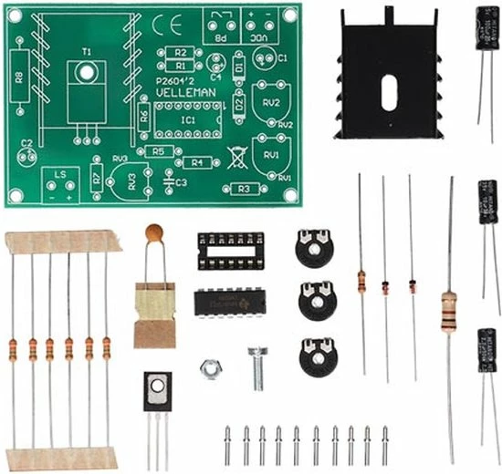 Whadda Exciting Electronics Whadda Soldeerset Sirene 300-6000hz 80 X 55 Mm Groen 32-delig 2 Whadda Exciting Electronics Whadda Soldeerset Sirene 300-6000hz 80 X 55 Mm Groen 32-delig - Afbeelding 2