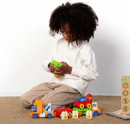 Biobuddi Blokken - Vrachtwagen & Racers - 40dlg - BB-0239 7 Biobuddi Blokken - Vrachtwagen & Racers - 40dlg - BB-0239 - Afbeelding 7