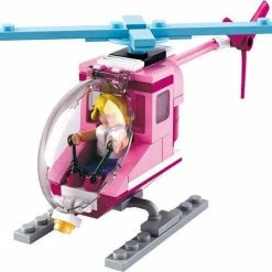 Sluban Girls Dream - Strand Helikopter 10 Sluban Girls Dream - Strand Helikopter -bouwsets Winkel 550x535 1