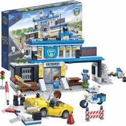 BanBao Politiebureau 7001 7 BanBao Politiebureau 7001 -bouwsets Winkel 550x537 6
