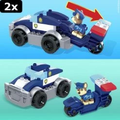 Fisher-Price 2x Mega Bloks Paw Patrol Chase's City Politieautoset - 30 Bouwstenen 19 Fisher-Price 2x Mega Bloks Paw Patrol Chase's City Politieautoset - 30 Bouwstenen -bouwsets Winkel 550x540 17