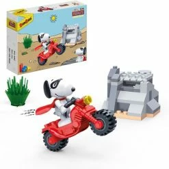 BanBao Snoopy Motorstunt-7533 7 BanBao Snoopy Motorstunt-7533 -bouwsets Winkel 550x542 10