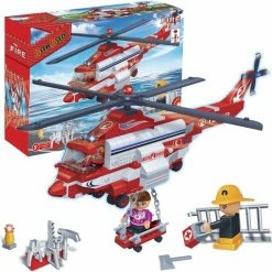 BanBao Brandweer Brandweer Helikopter - 8315 -bouwsets Winkel 550x543 10