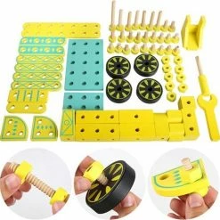 ZaciaToys Houten Bouwset Zelf Assembleren - Constructiespeelgoed - Montessori - Educatief Speelgoed 11 ZaciaToys Houten Bouwset Zelf Assembleren - Constructiespeelgoed - Montessori - Educatief Speelgoed -bouwsets Winkel 550x545 11