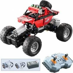 Merkloos Bouwpakket - Bestuurbare Off-road Auto - Technische Bouwset